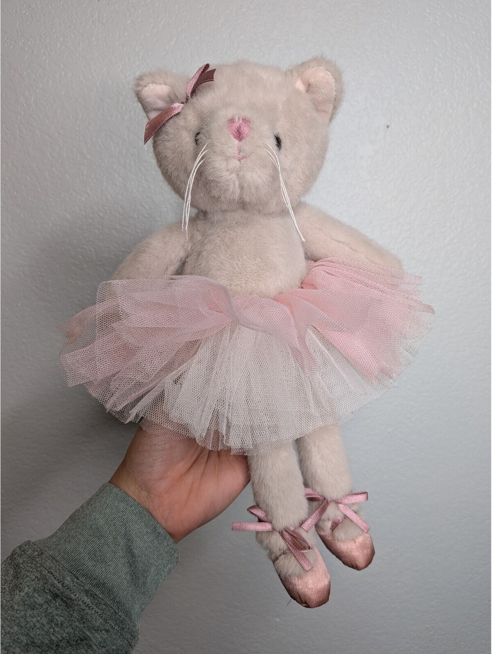 Bukowski Design Ballerina Cat Plush Pink Tutu Ballet Slippers